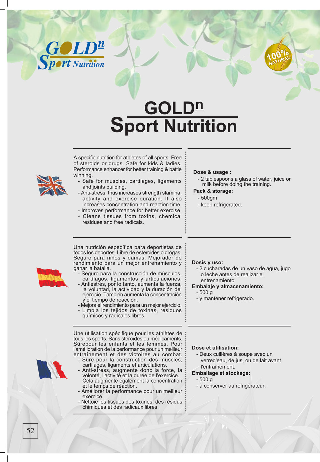 Goldn Sport Nutrition