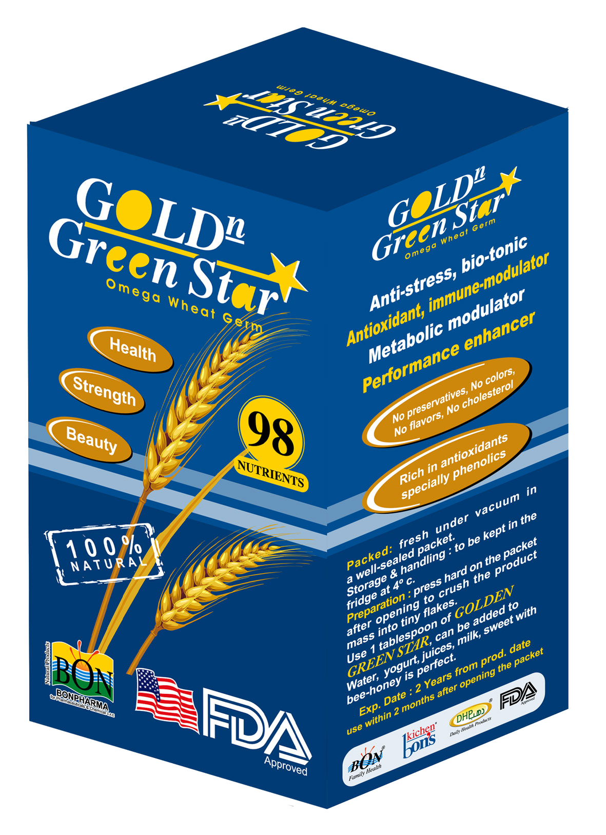 Goldn Green Star - Bon Health Shop