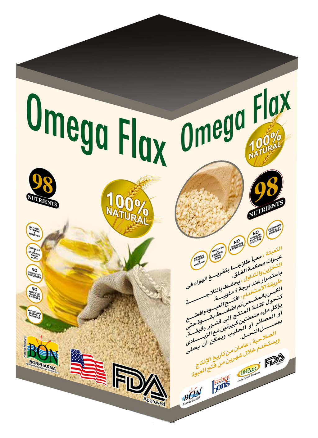 Omega Flax - Bon Health Shop