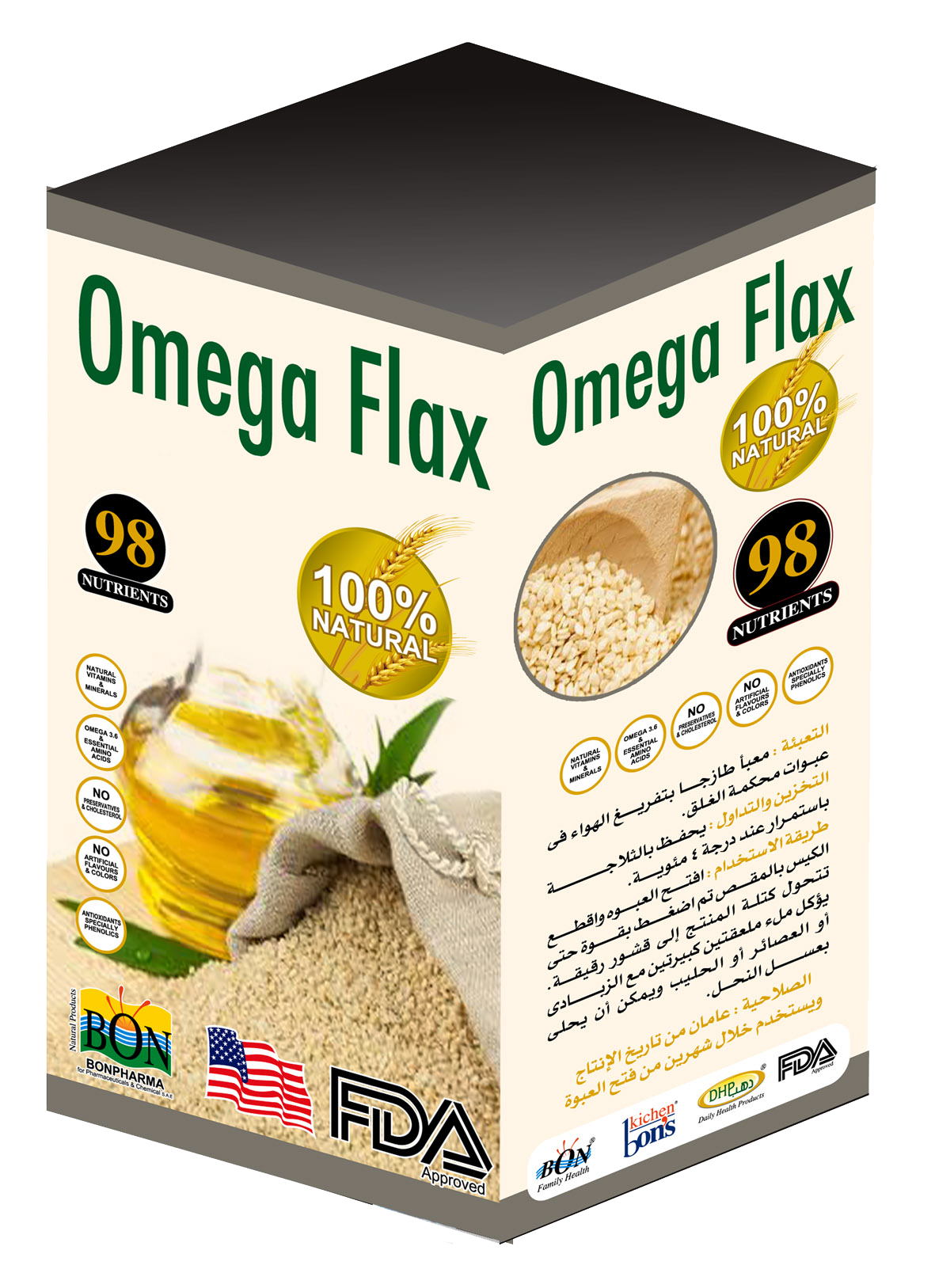Omega Flax - Bon Health Shop